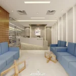 Modern office interior design with functional layout and stylish workspace décor