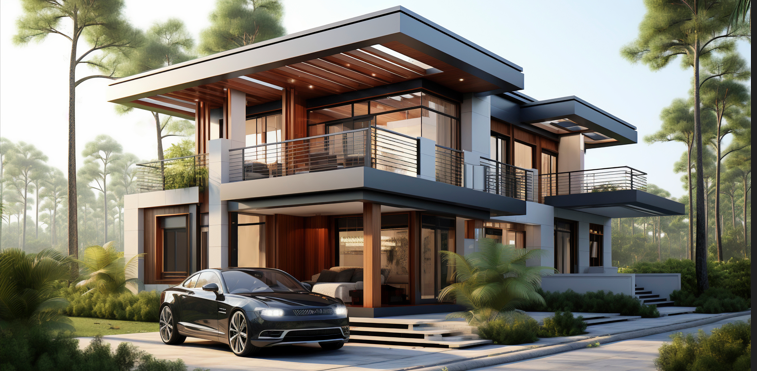 Duplex House Design in Bangladesh