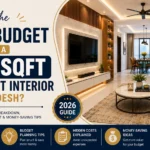 1200 Sqft Apartment Interior Budget in Bangladesh