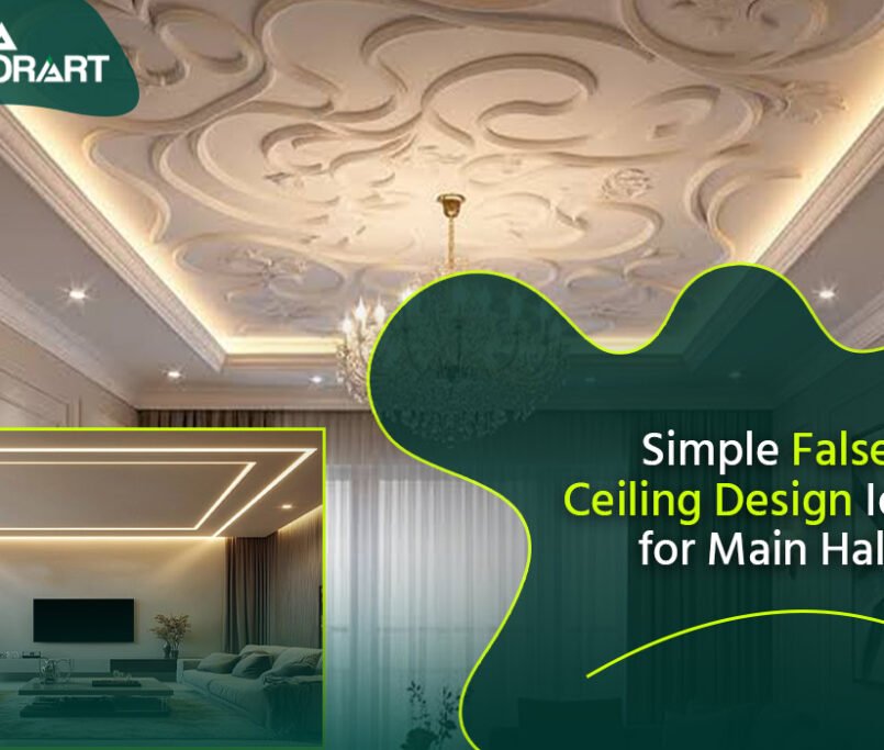 Simple False Ceiling Design Ideas for Main Hall