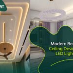 Modern Bedroom Ceiling Design with LED Lighting Ideas
